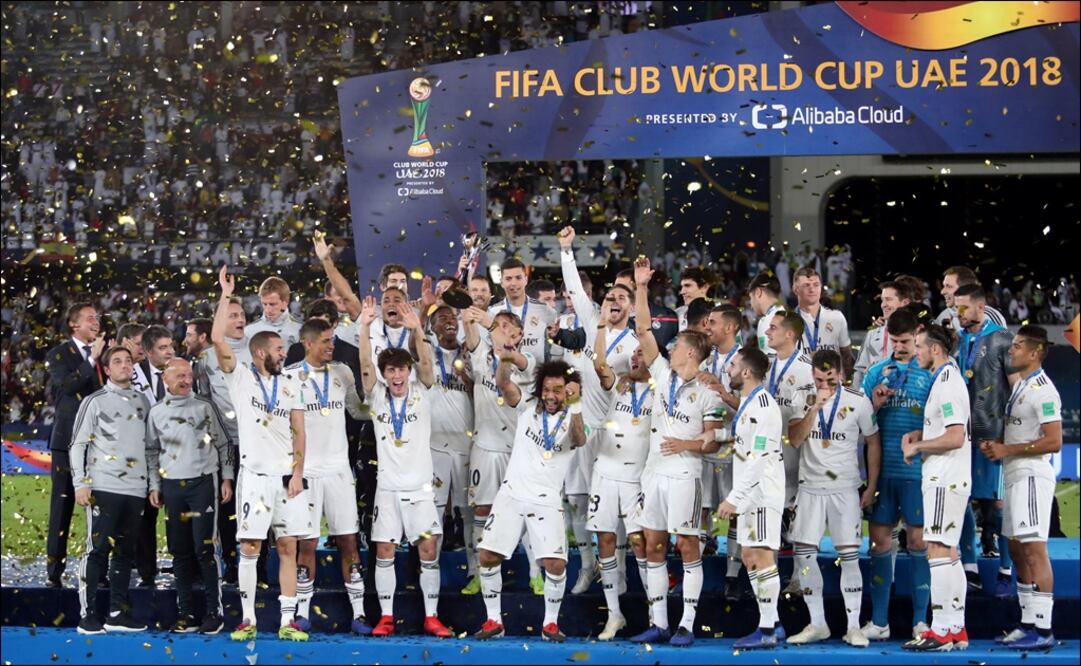 Festejos del título del Real Madrid. Foto: Reuters