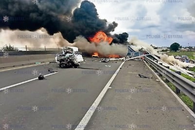 Carambola deja 4 muertos y 4 heridos en Tultepec