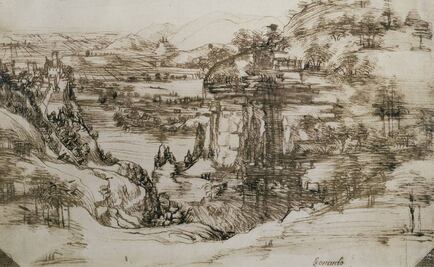 Exhibirán primer dibujo conocido de Leonardo da Vinci