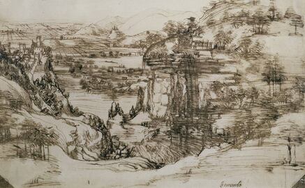 Exhibirán primer dibujo conocido de Leonardo da Vinci