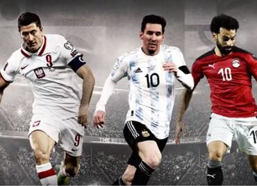 Messi, Lewandowski y Salah son los finalistas al premio The Best