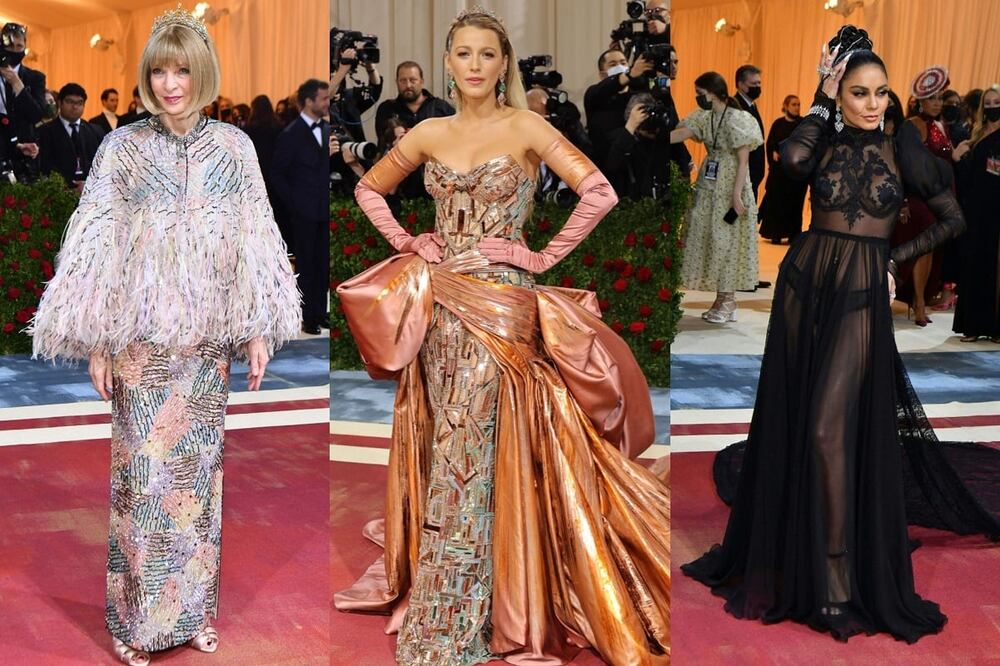 Estos fueron algunos de los mejores looks vistos en la MET Gala 2022 / Fotos: AFP, AP