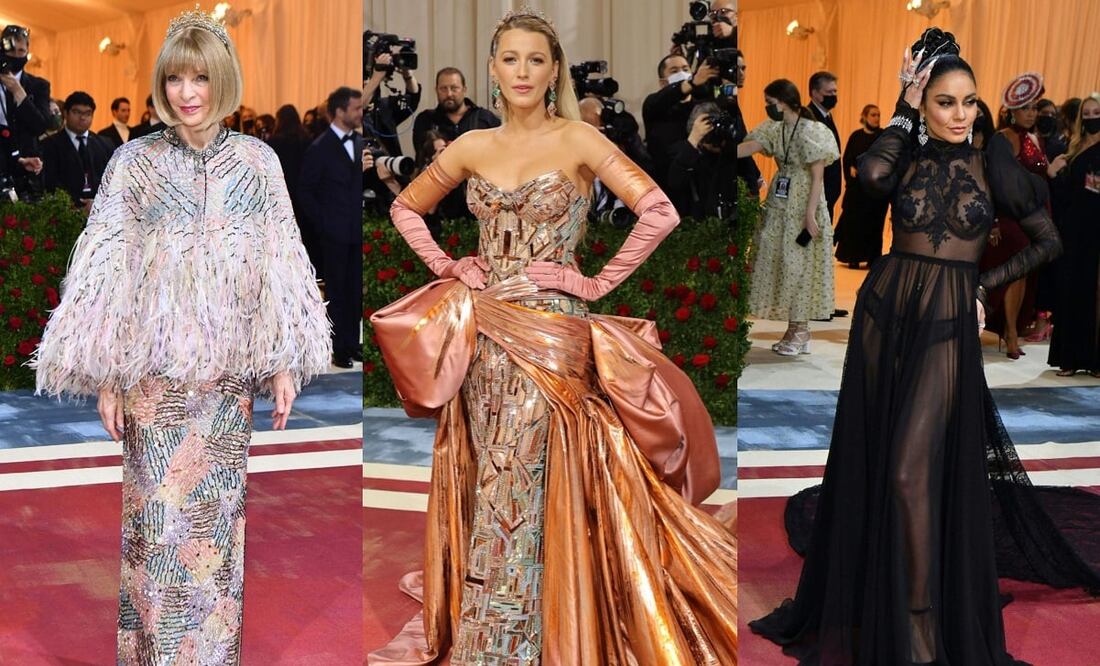 Estos fueron algunos de los mejores looks vistos en la MET Gala 2022 / Fotos: AFP, AP