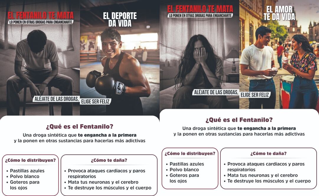 Gobierno gasta 42 mdp en campañas antifentanilo