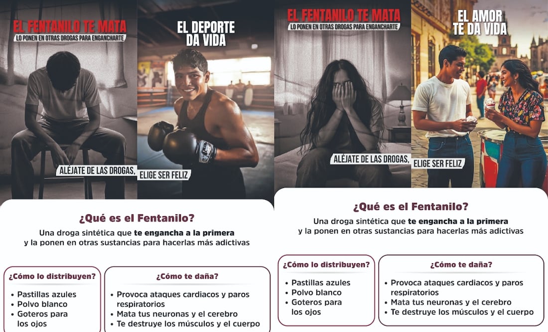 Gobierno gasta 42 mdp en campañas antifentanilo