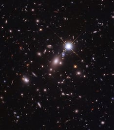 NASA. Telescopio Hubble capturó a "Earendel ", la estrella más lejana que se ha observado 