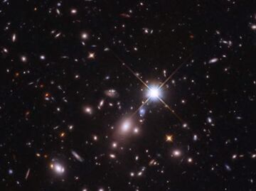NASA. Telescopio Hubble capturó a "Earendel ", la estrella más lejana que se ha observado