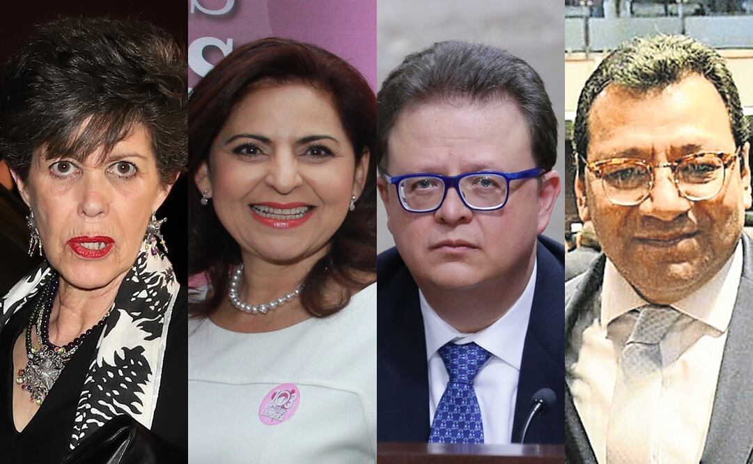 De izquierda a derecha: Foto: las magistradas Janine Otálora y Mónica Soto; luego los magistrados Felipe de la Mata y Felipe Fuentes. Fotos: Archivo/ EL UNIVERSAL.