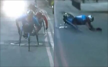 Maratón CDMX 2024: ¿Quién es Pedro Gandarilla, el corredor que cayó de su silla de ruedas?