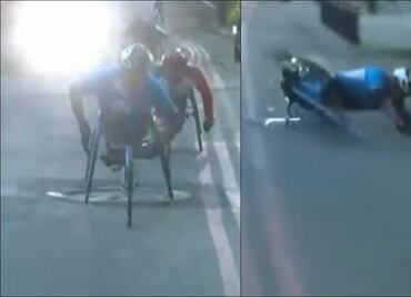 Maratón CDMX 2024: ¿Quién es Pedro Gandarilla, el corredor que cayó de su silla de ruedas?