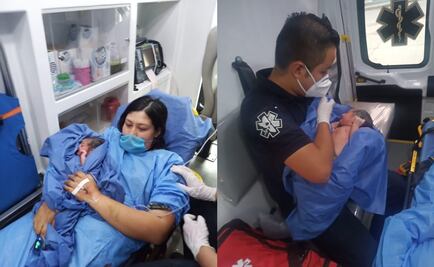 Paramédicos ayudan a mujer que dio a luz en vía pública en Ecatepec