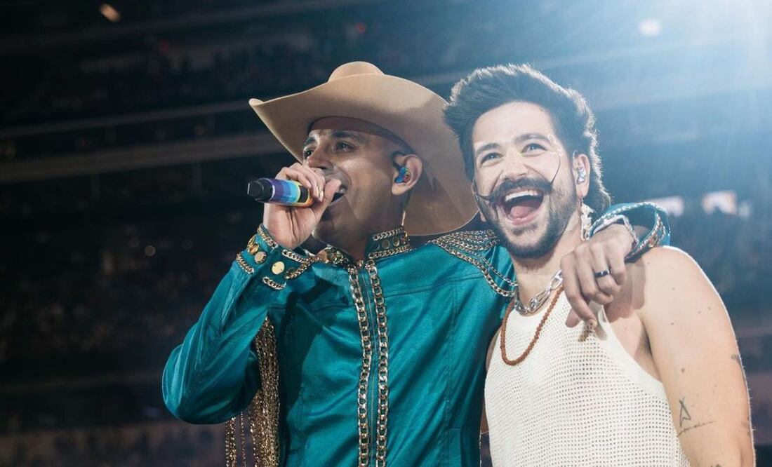 Camilo y Grupo Firme. Fuente: Instagram @camilo