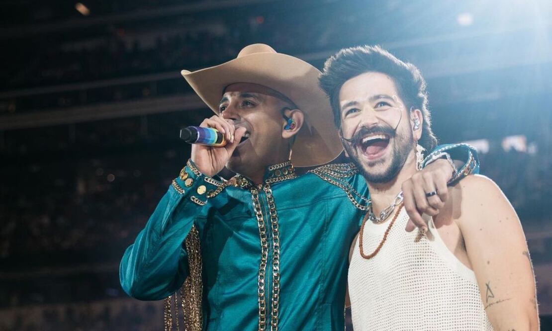 Camilo y Grupo Firme. Fuente: Instagram @camilo