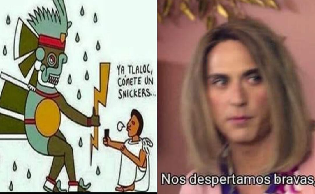 Memes tormenta eléctrica. Foto: Redes sociales