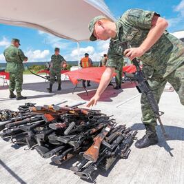 Circulan en el país un millón 679 mil 884 armas ilegales: Sedena