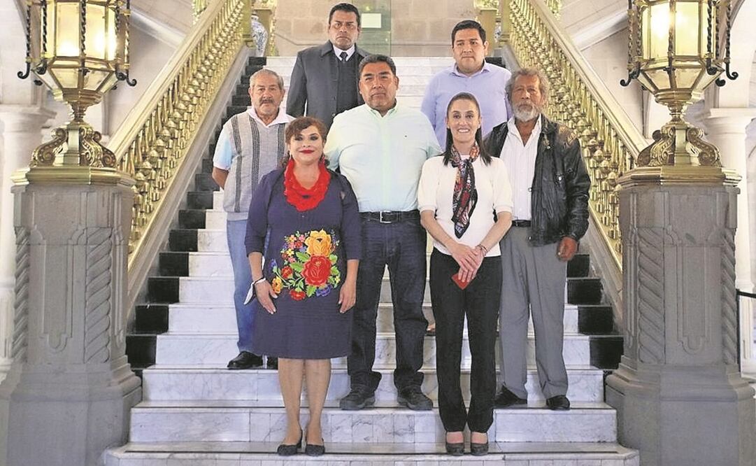 La jefa de Gobierno, la alcaldesa de Iztapalapa e integrantes del comité organizador dieron los pormenores de la 179 representación de Semana Santa. Las actividades del viernes se podrán seguir por televisión. Foto: ESPECIAL