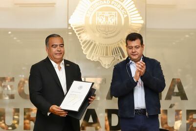 Amieva nombra a Raymundo Collins secretario de Seguridad Pública