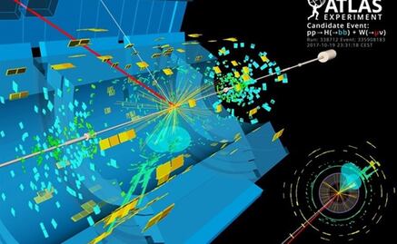 Observan, por primera vez, la descomposición del bosón de Higgs en quarks