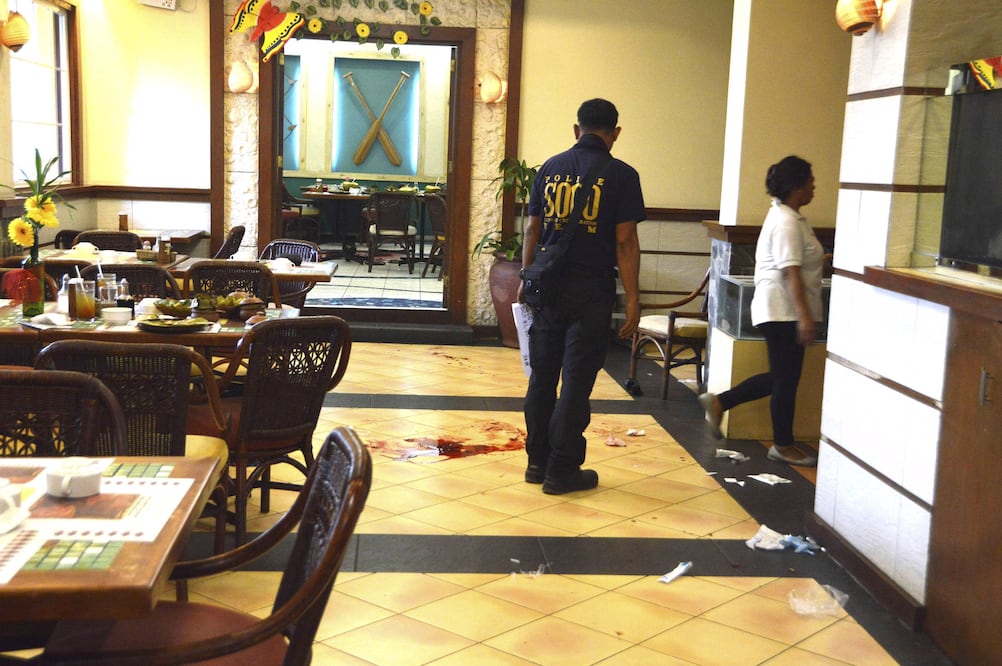 El incidente sucedió cuando nueve ciudadanos chinos celebraban un cumpleaños en un restaurante de la ciudad de Cebú (REUTERS)