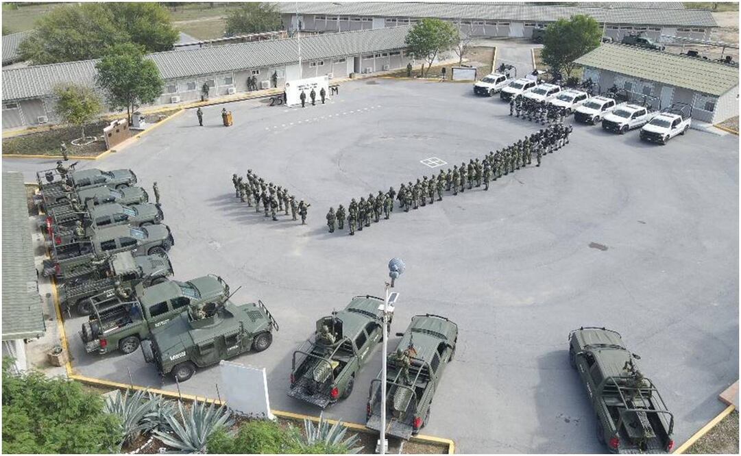 Militares llegan a Tamaulipas. Foto: Especial