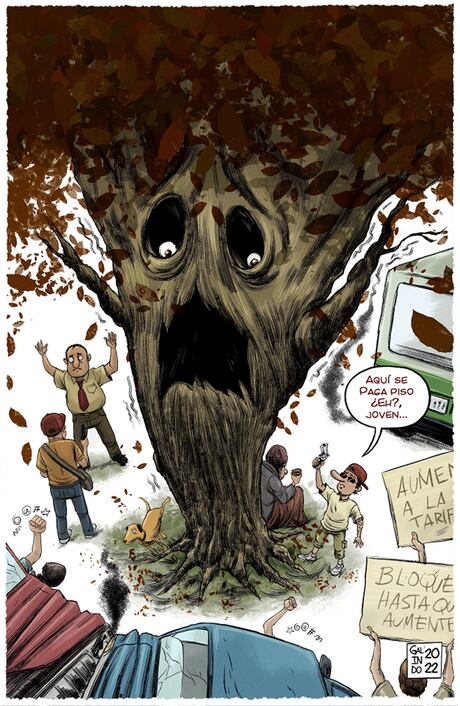 El mal del ahuehuete