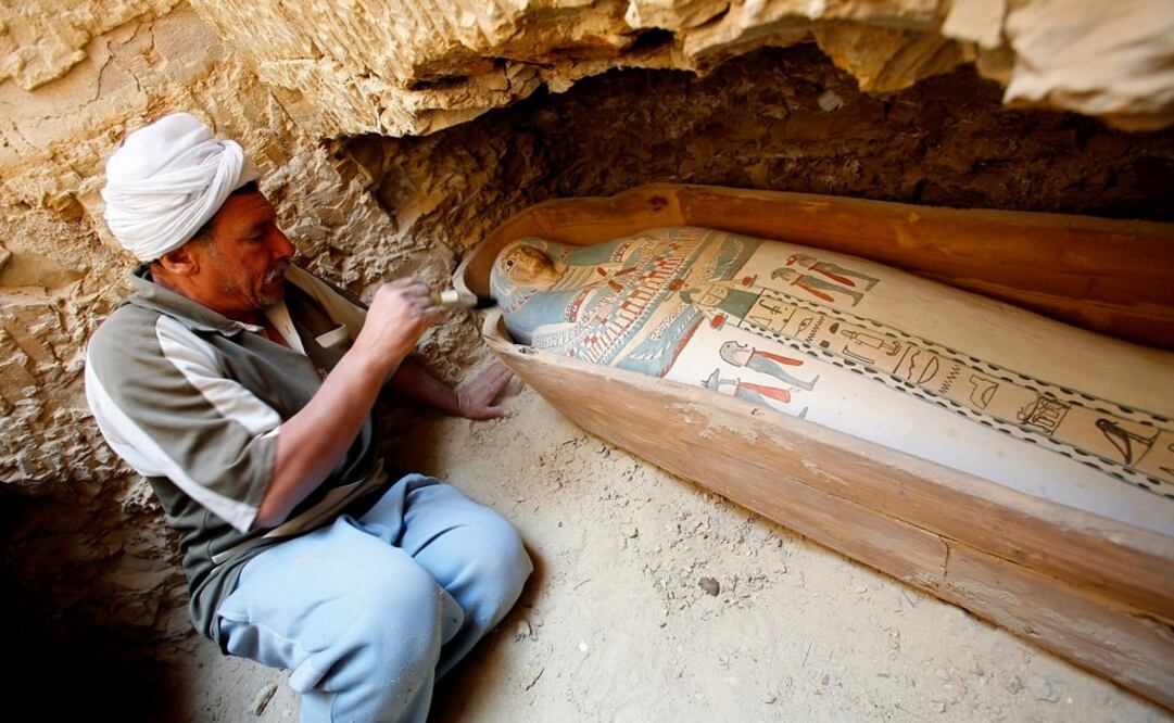 En 2009, arqueólogos desenterraron una necrópolis con 53 tumbas excavadas en la roca que datan del Reino Medio y Nuevo y de la XXII dinastía faraónica. Foto: Archivo