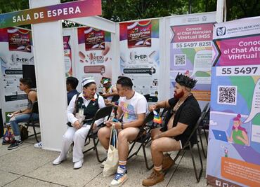 Realiza IMSS 803 pruebas para detectar VIH y hepatitis C durante marcha del orgullo LGBT+