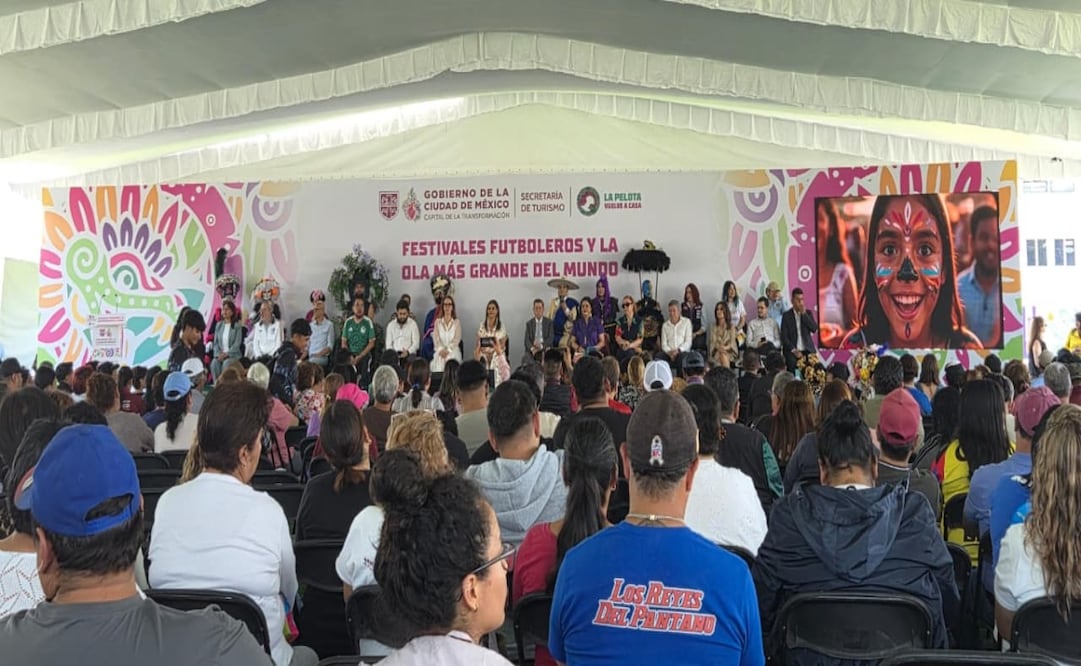 CDMX tendrá 18 festivales por el Mundial 2026. Foto: Frida Sánchez