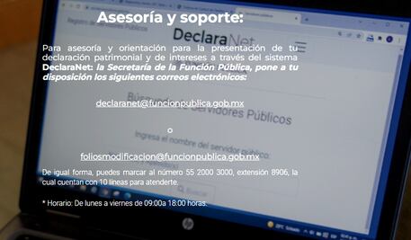 Alistan sistema para que 1.5 millones de servidores públicos presenten declaración patrimonial en 2023