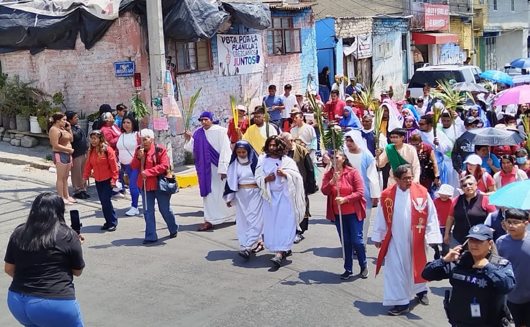 Viacrucis en el Valle de México por Semana Santa; Tlalnepantla, Atizapán y Naucalpan alistan representaciones. Foto: Especial