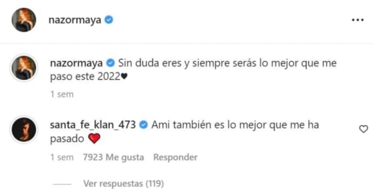 Maya Nazor, ex de Santa Fe Klan, agradece el dolor y se identifica con Shakira