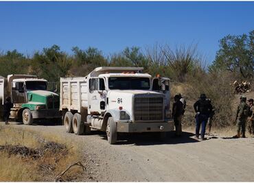 Se derrumba una mina en Badiraguato, Sinaloa; hay 5 trabajadores atrapados