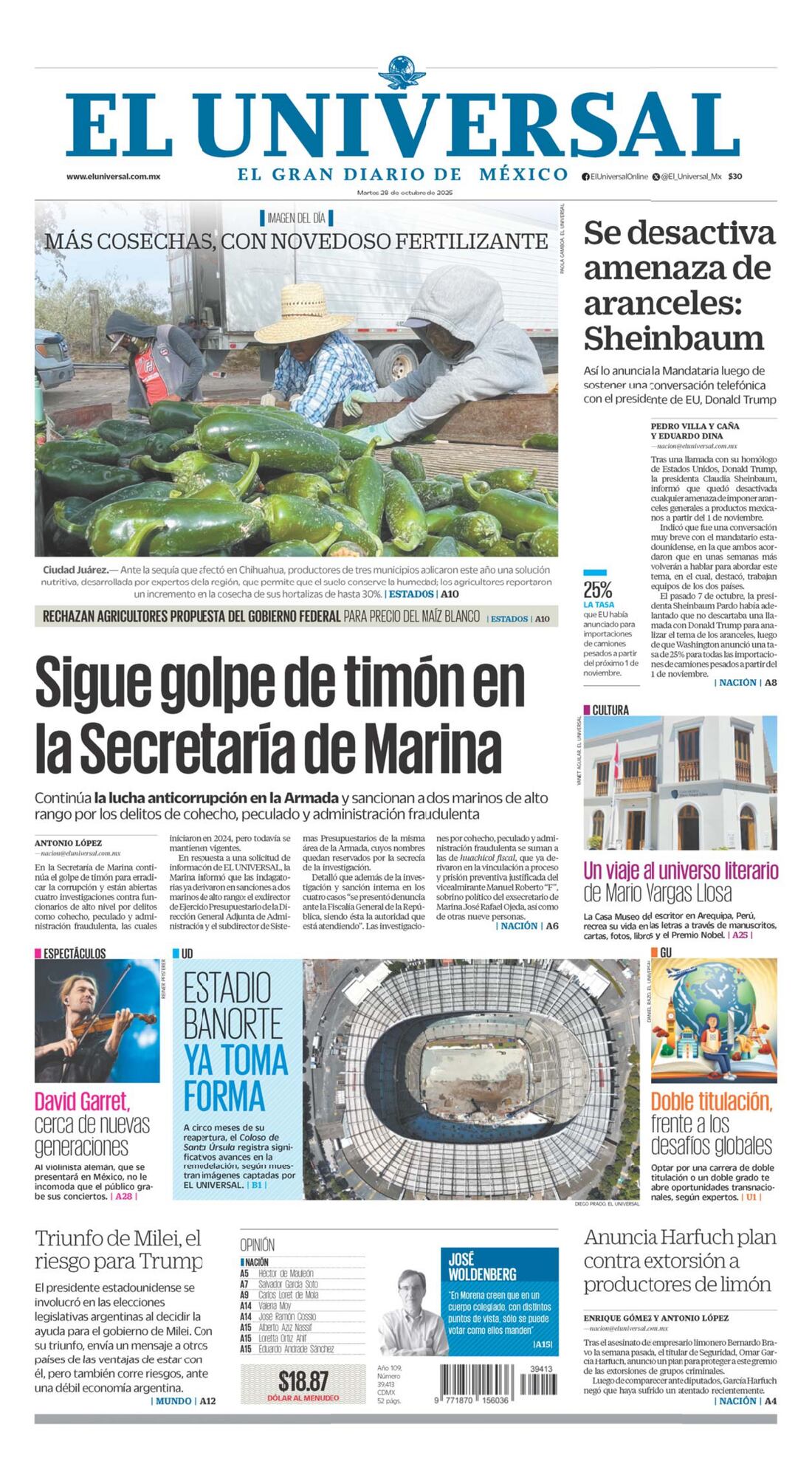 Portada impresa