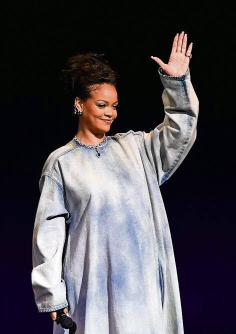 La cantante apareció en el marco de la CinemaCon. Foto: AFP