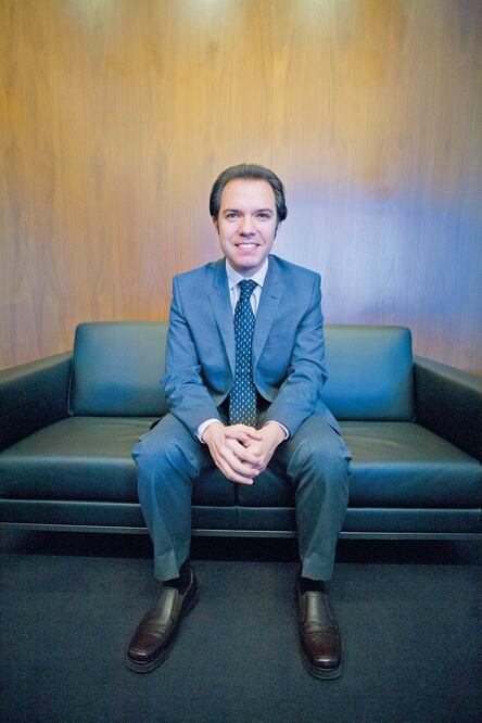 Esteban Polidura Director de inversiones para México en UBS (IVÁN STEPHENS. EL UNIVERSAL)