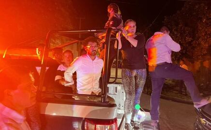 Candidata Marina Vitela de Morena impide que policías detengan a simpatizantes en Lerdo, Durango