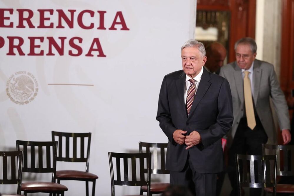 El presidente esta mañana. Fotografía de Diego Simón EL UNIVERSAL