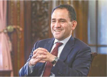 Arturo Herrera se reúne con mandatarios de la Conago en Palacio Nacional