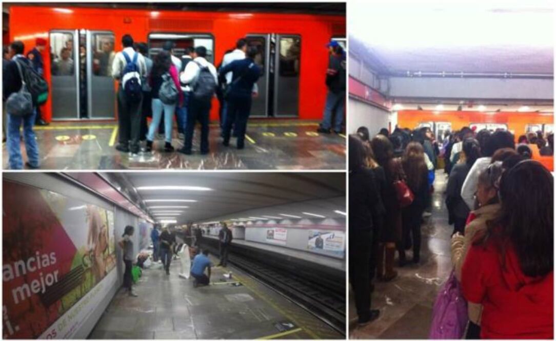 ¿Por qué se forman en la estación Balderas?, fue la pregunta que inundó las redes sociales.
