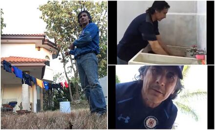 'Lupillo' Castañeda viraliza tutorial de cómo lavar playera de Cruz Azul