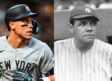 Aaron Judge empató marca histórica de Babe Ruth con los Yankees; el Juez ya tiene seis cuadrangulares en el año