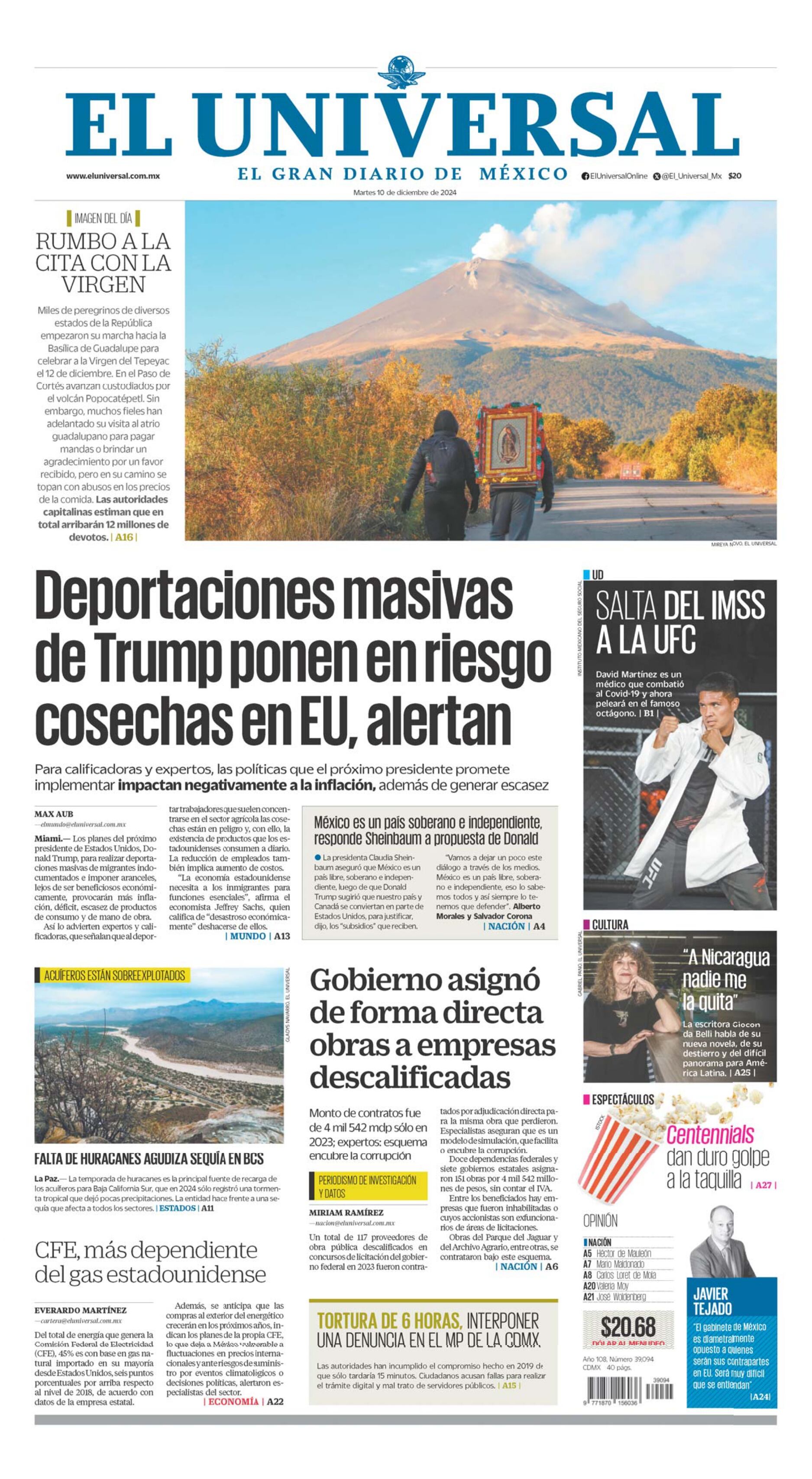 Portada impresa