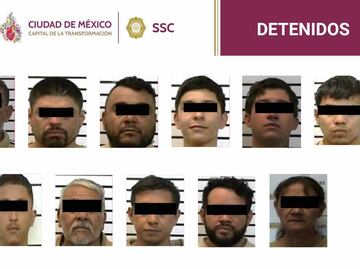 Detienen a 11 presuntos integrantes de célula delictiva vinculada al CJNG; realizan cateos en Xochimilco y Tlalpan