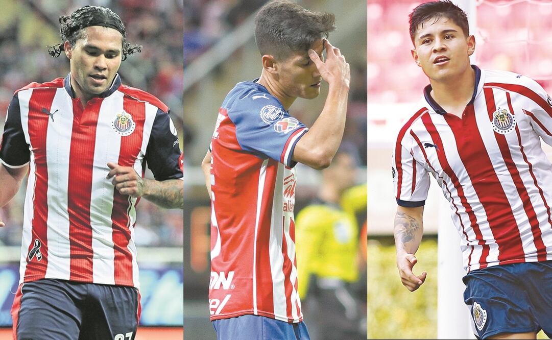 Peña, Antuna y López. Foto: Especial