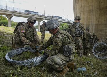 Despliegue militar de Trump en la frontera con México podría costar 200 mdd