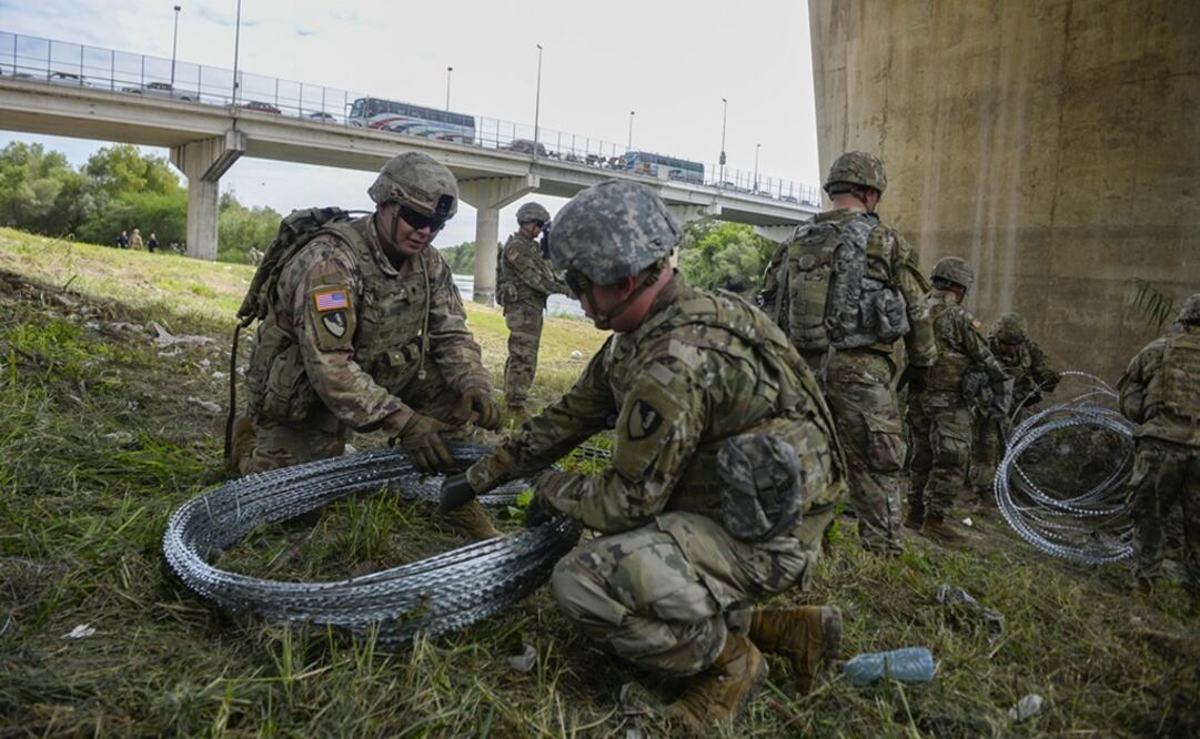 Trump aseguró esta semana se podría elevar el número de militares desplegados a hasta 15 mil, equivalente al que EU tiene en Afganistán. Foto: EFE