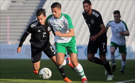 Selección Mexicana Sub-22 empata sin goles frente a Irlanda