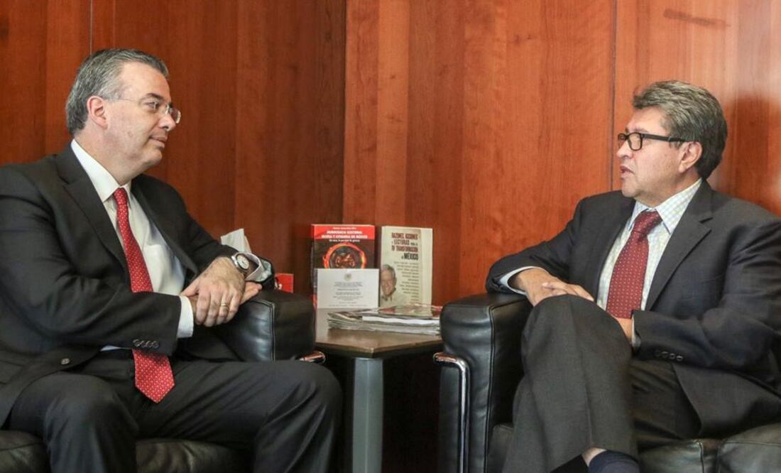 Ricardo Monreal y Alejandro Díaz de León