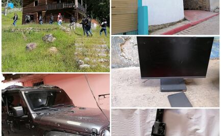 Aseguran lote de armas largas, cartuchos y equipos de radiocomunicación en Pantelhó