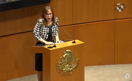 Yeidckol Polevnsky pide licencia para competir por la candidatura presidencial por Morena 